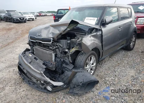 2016 Kia Soul + from USA, damaged, VIN KNDJP3A57G7241504